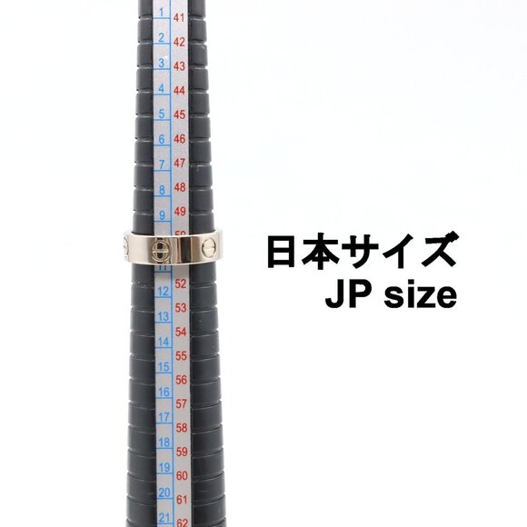 CARTIER 18k Silver Love Ring - Picture 4 of 6